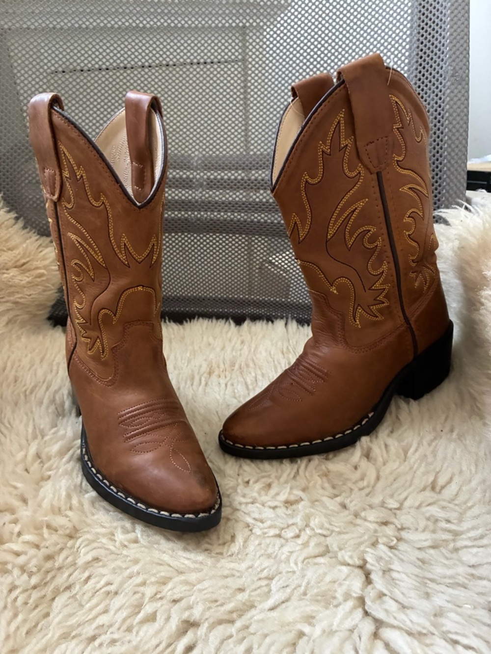 OLD WEST Cowboy/Girl Boots.  Size 10